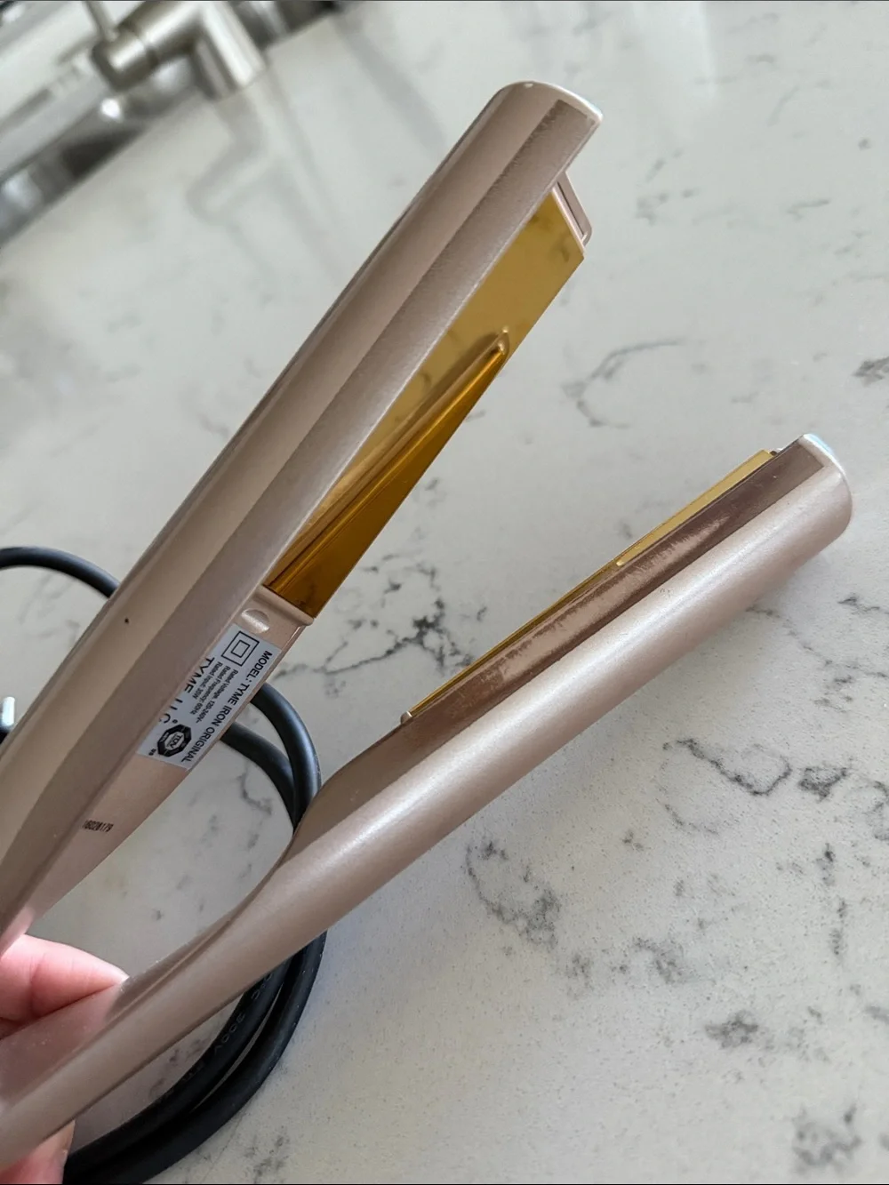 TYME Iron Pro Rose Gold Mini Flat Iron